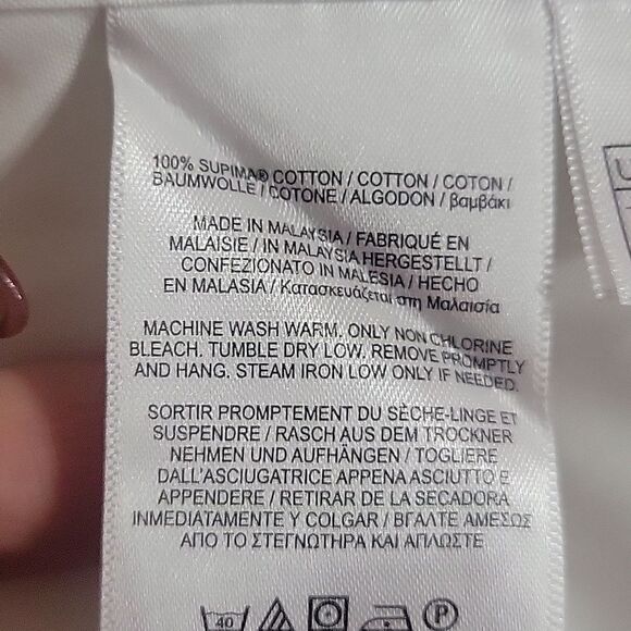 Brooks Brothers Classic Madison non-iron white dress shirt. Size 18-34 - Picture 3 of 4